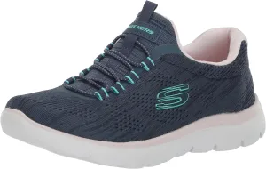 Skechers Women's, Summits - Fun Flair Sneaker - Wide Width