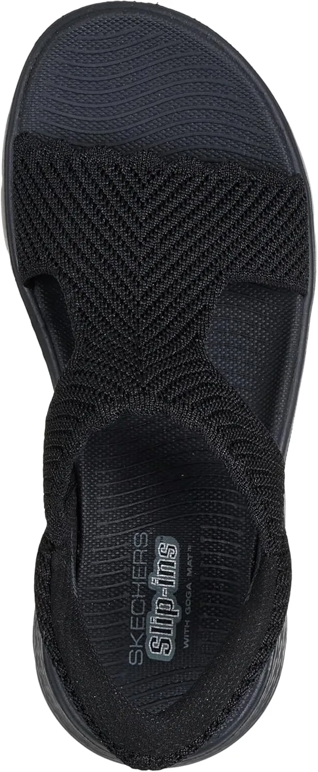 Skechers Women's T-Strap Sandal Flat