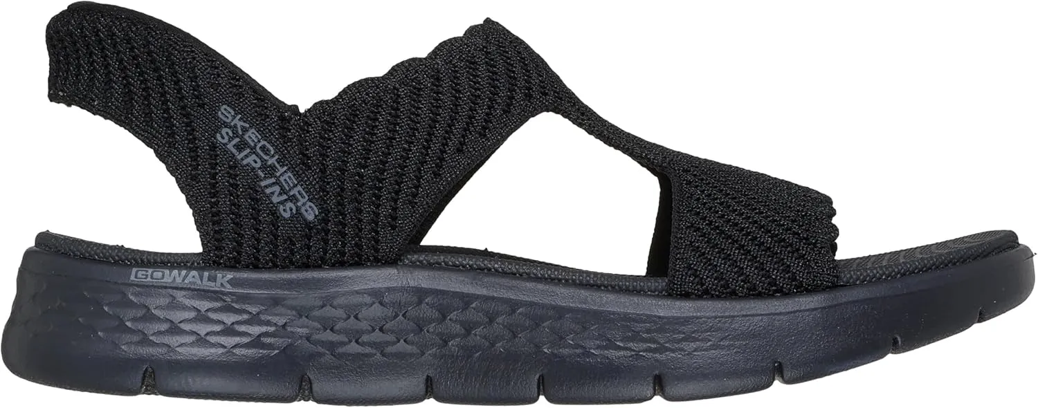 Skechers Women's T-Strap Sandal Flat
