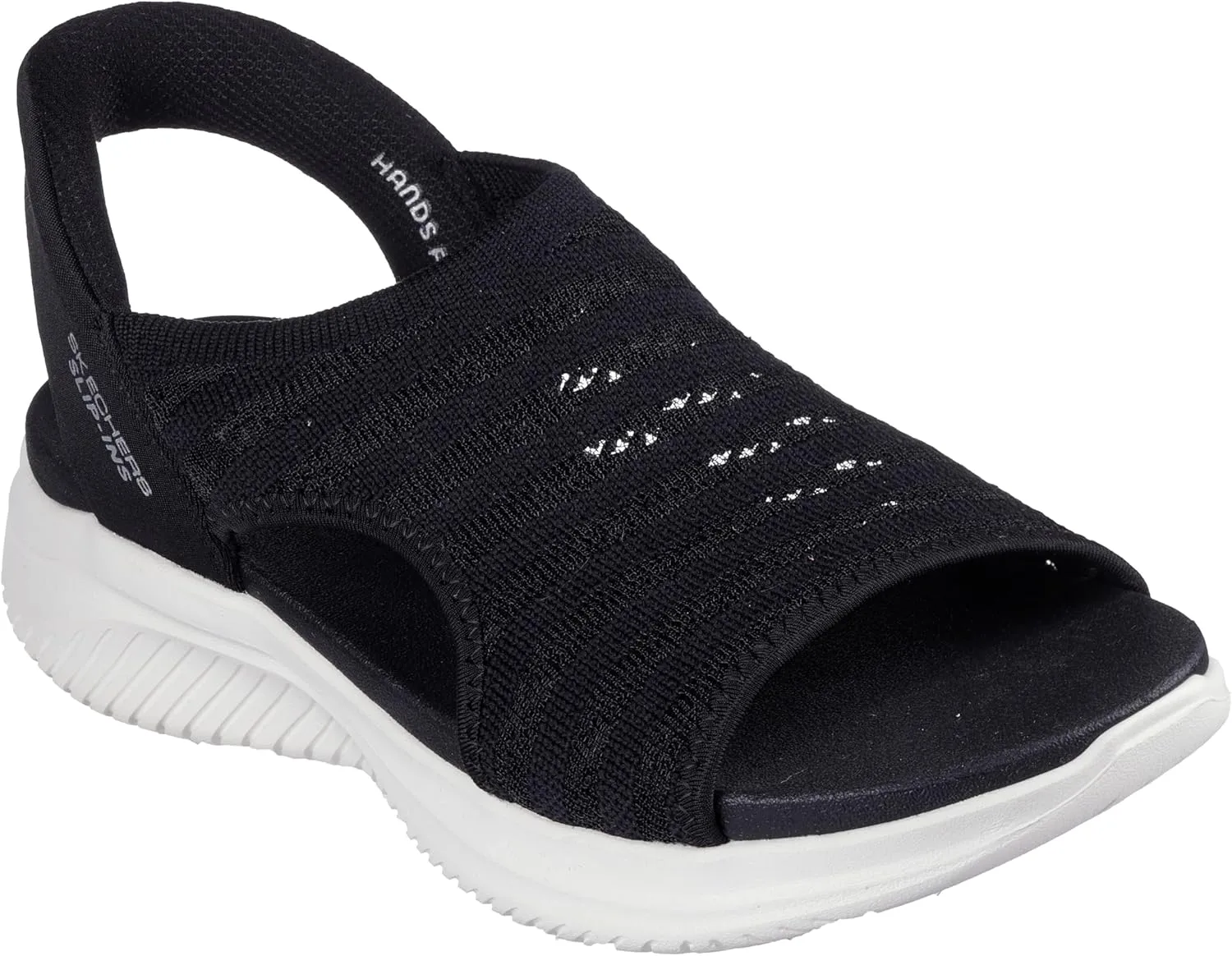 Skechers Women's Ultra Flex 3.0-Sun Warmth Hands Free Slip-ins Sandal