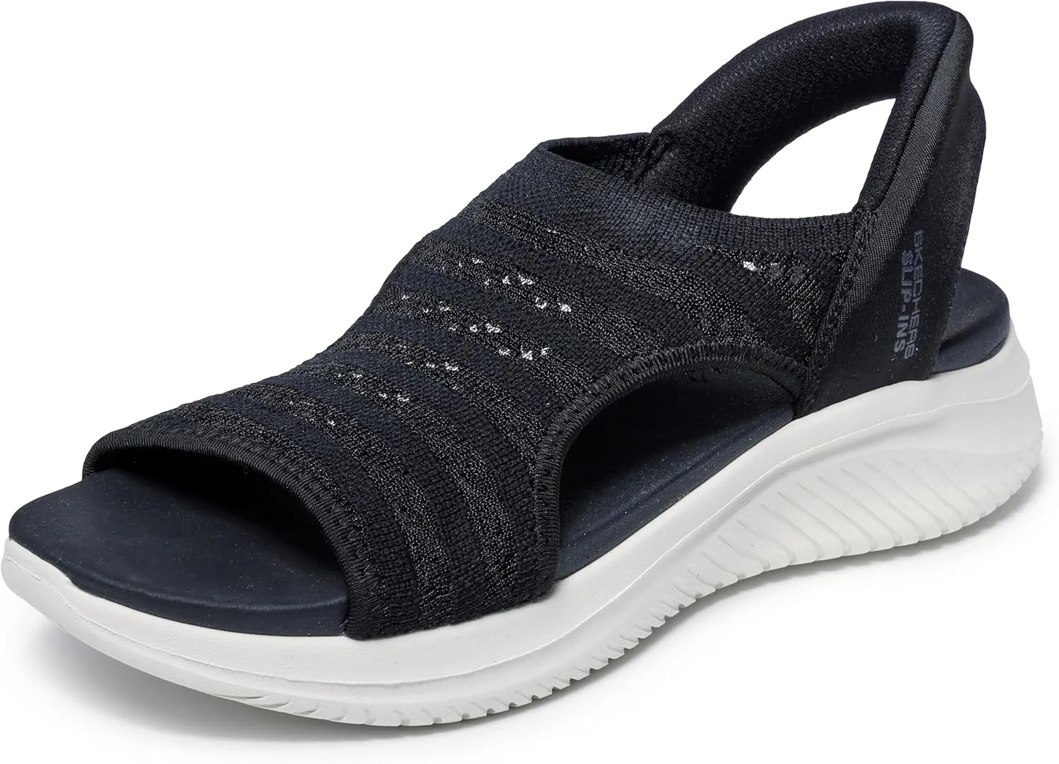 Skechers Women's Ultra Flex 3.0-Sun Warmth Hands Free Slip-ins Sandal