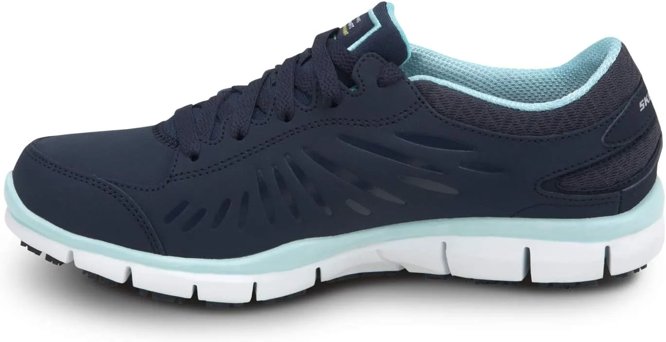 Skechers Work Stacey - Women's Soft Toe, Slip Resistant, Low Athletic