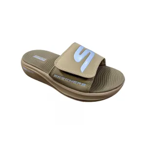 Sketch Max Cushion Orthopedic Slides – Khaki | Royal Trend