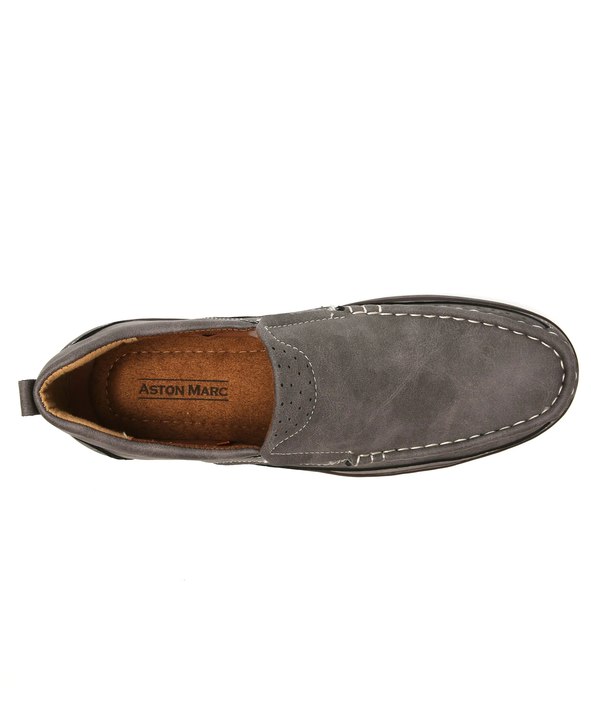 Slip On Comfort Shoes - Grey