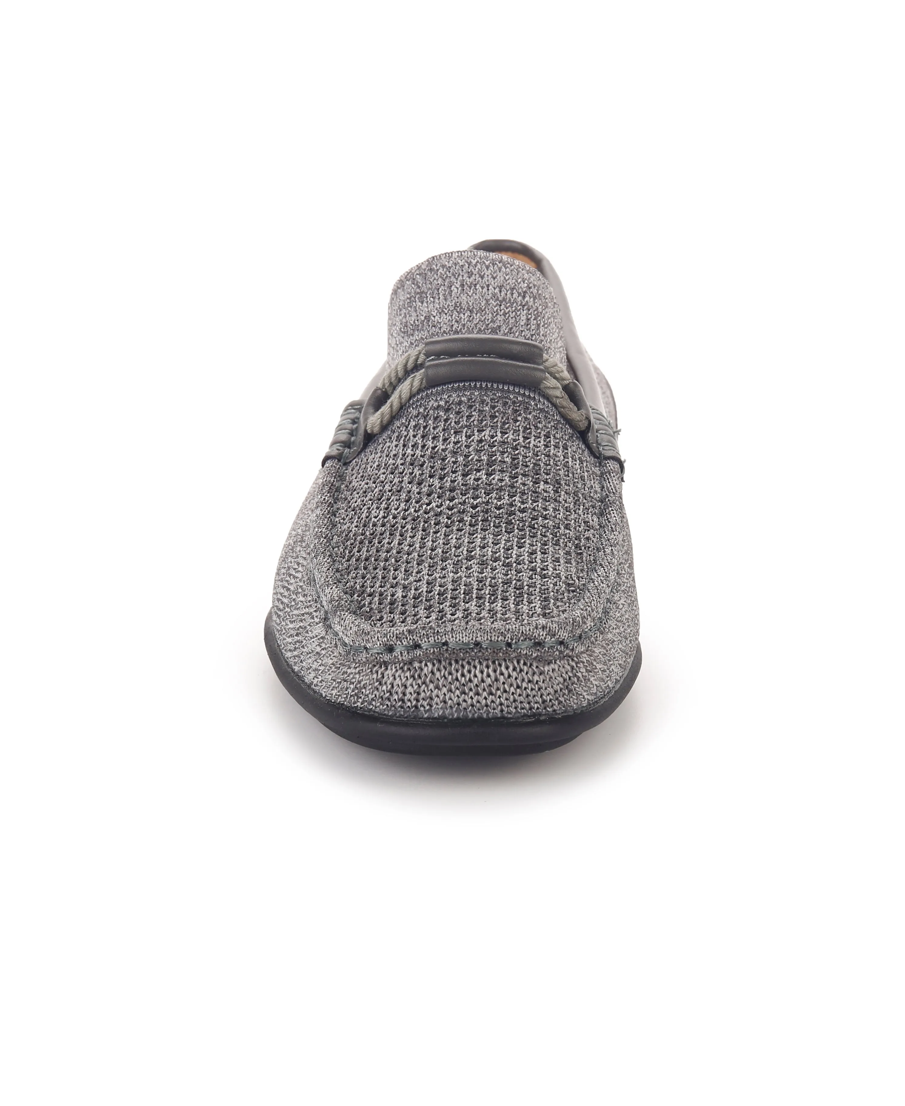 Slip On Walk Moccasins - Grey