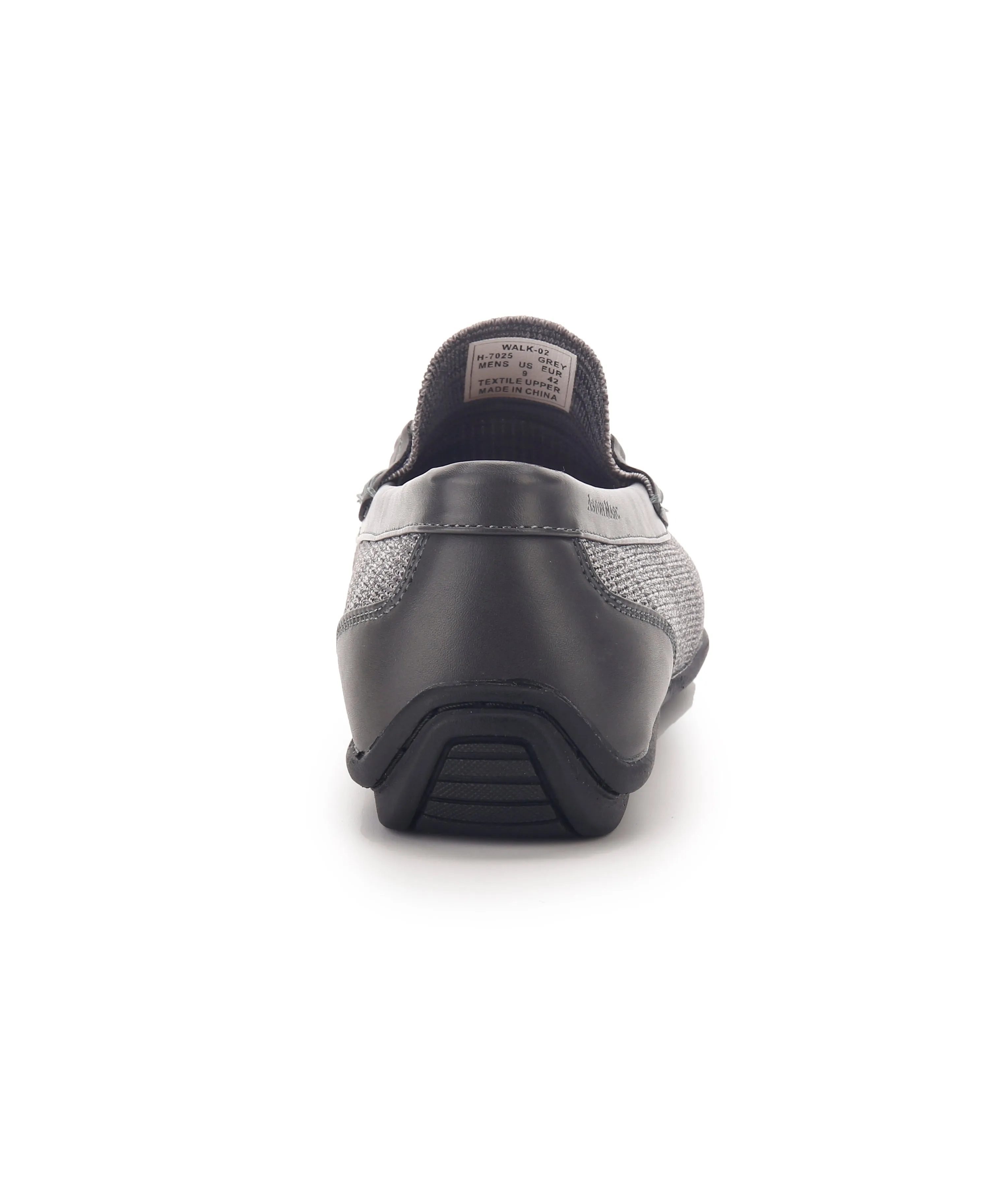 Slip On Walk Moccasins - Grey