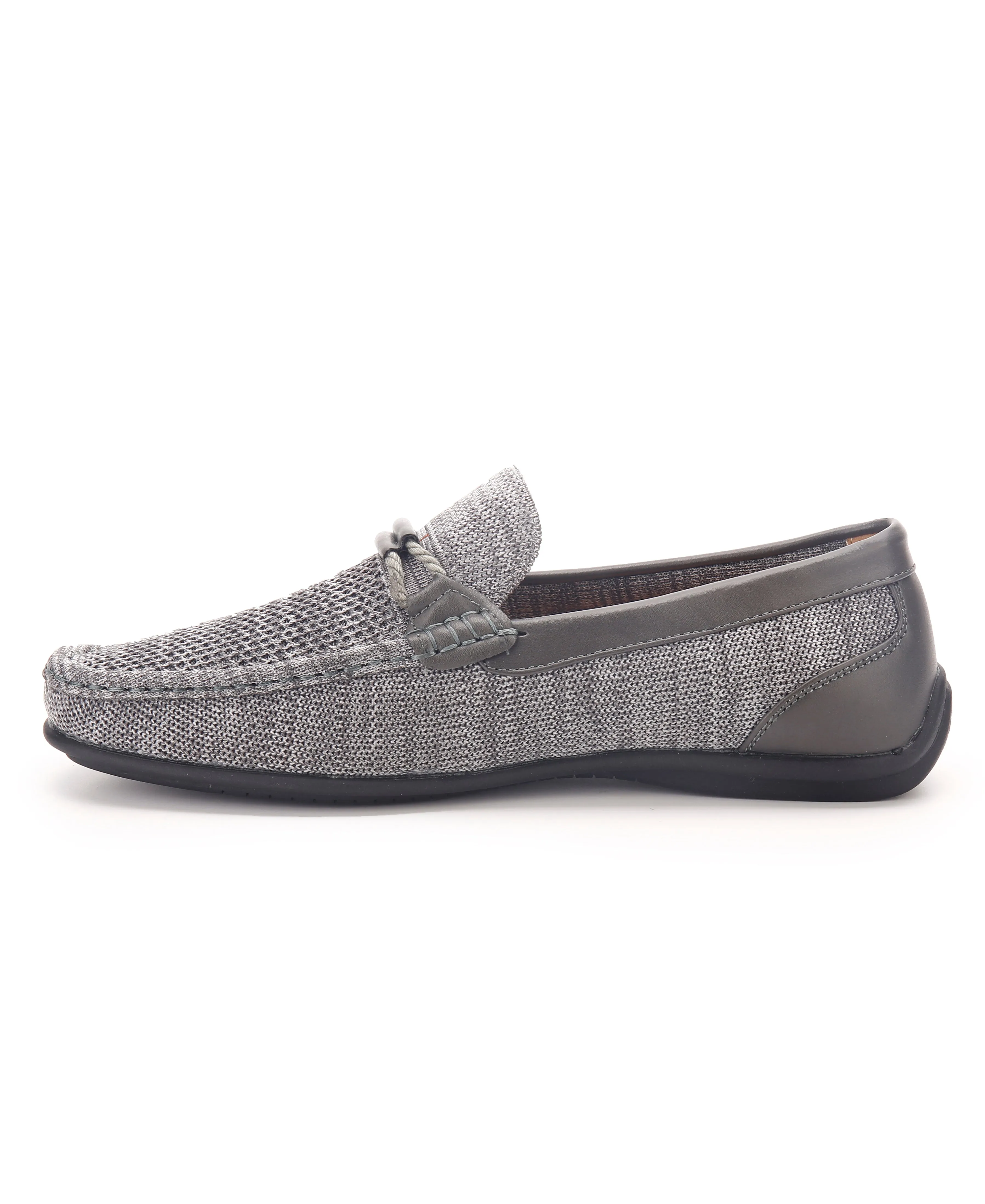 Slip On Walk Moccasins - Grey