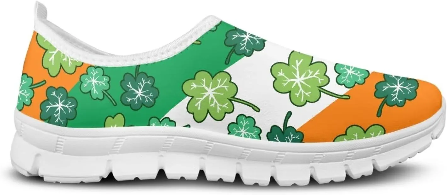 Slip On Walking Shoes for Women Casual Shoes Novelty Patterns Work Shoes