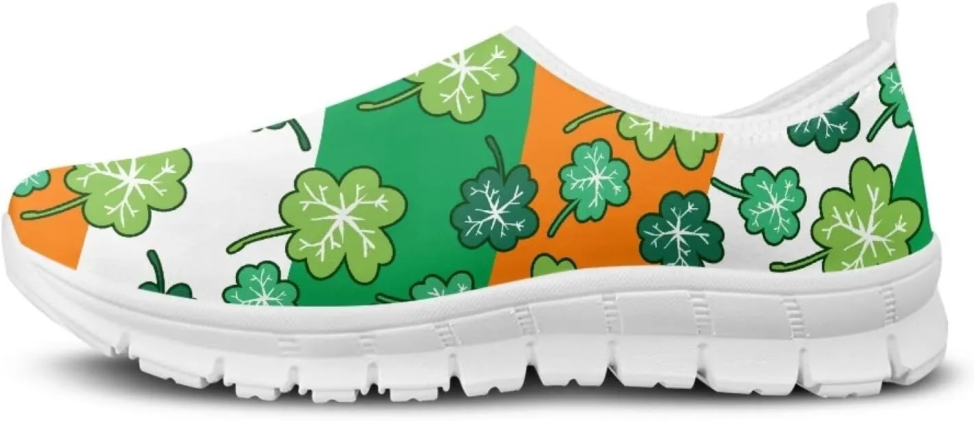 Slip On Walking Shoes for Women Casual Shoes Novelty Patterns Work Shoes