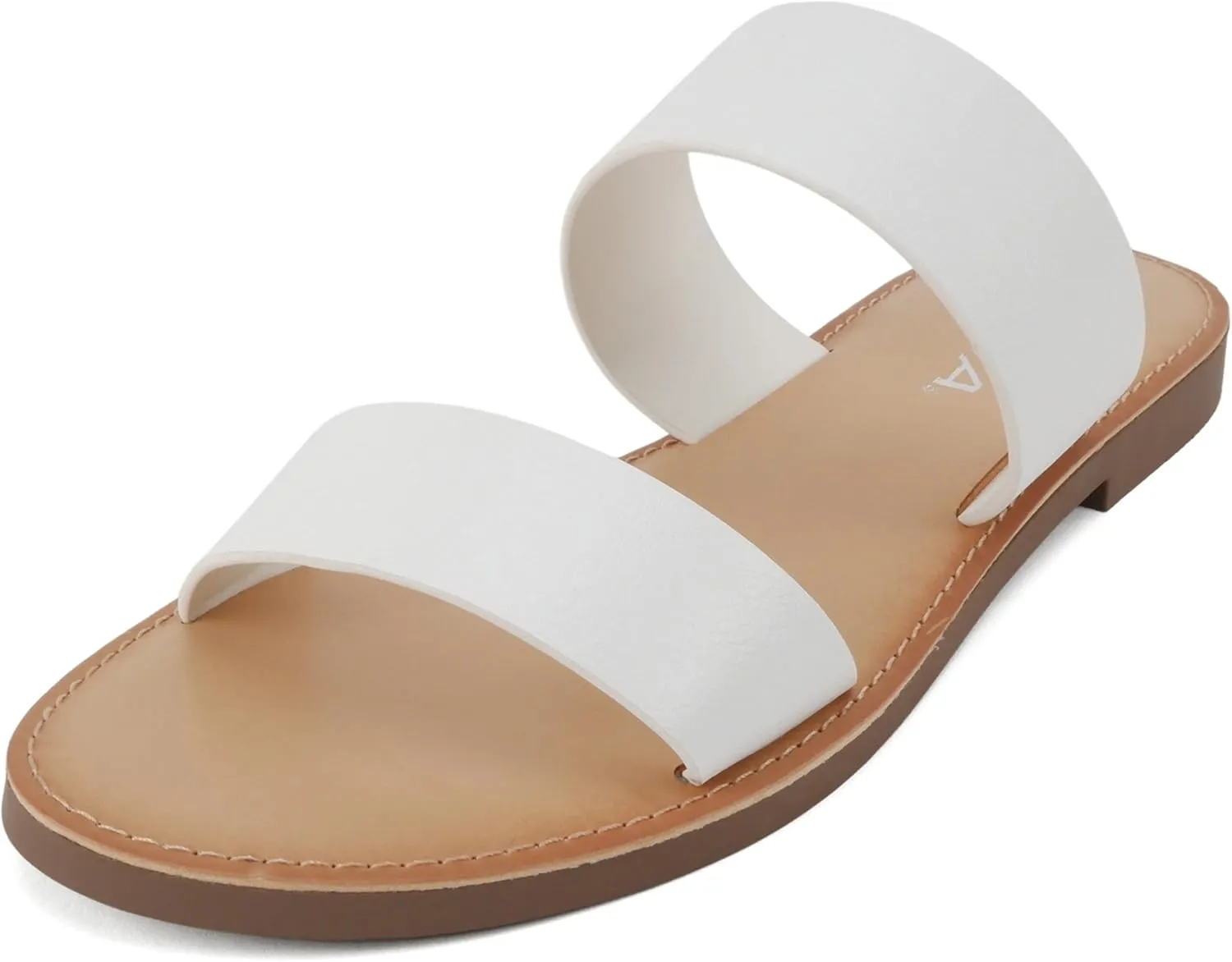 Soda Shoes Women Flip Flops Slippers Sandals Double Strap Slide Casual Bling Rhinestone Crystals AMONG-S