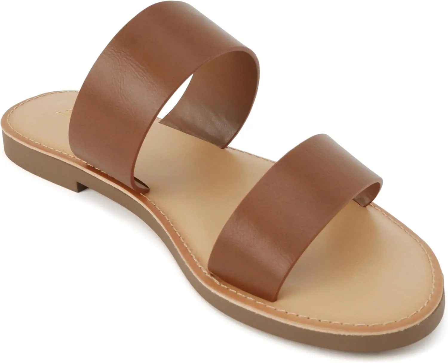 Soda Shoes Women Flip Flops Slippers Sandals Double Strap Slide Casual Bling Rhinestone Crystals AMONG-S