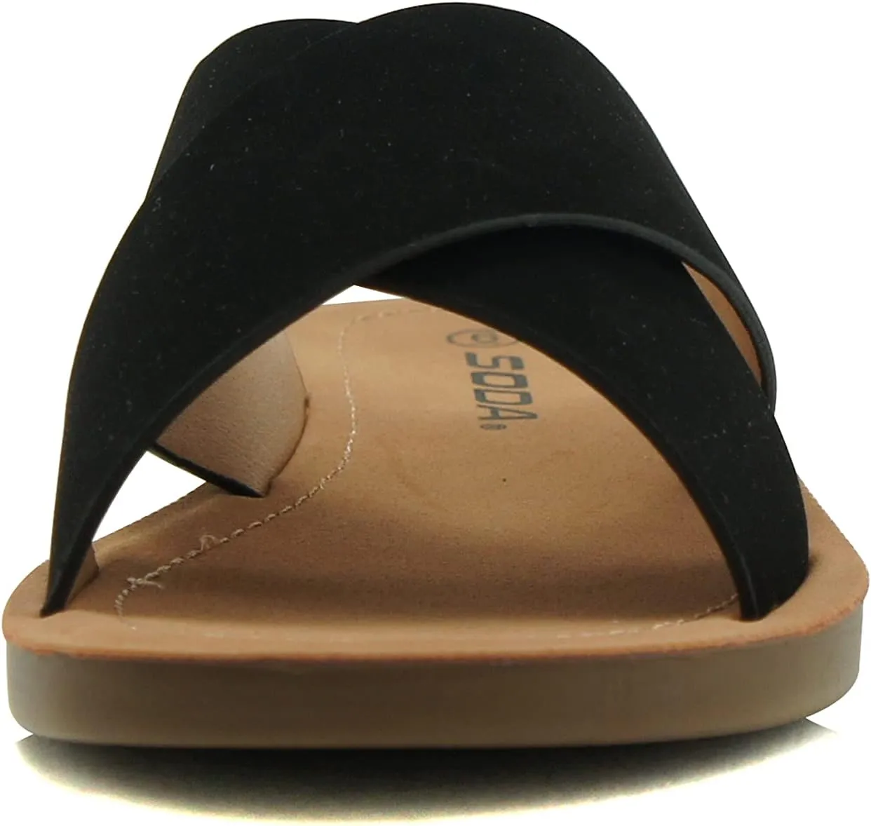 Soda Women's Casual Slip On Sandals