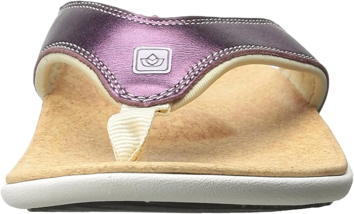 Spenco Women's Yumi Metallic Sandal