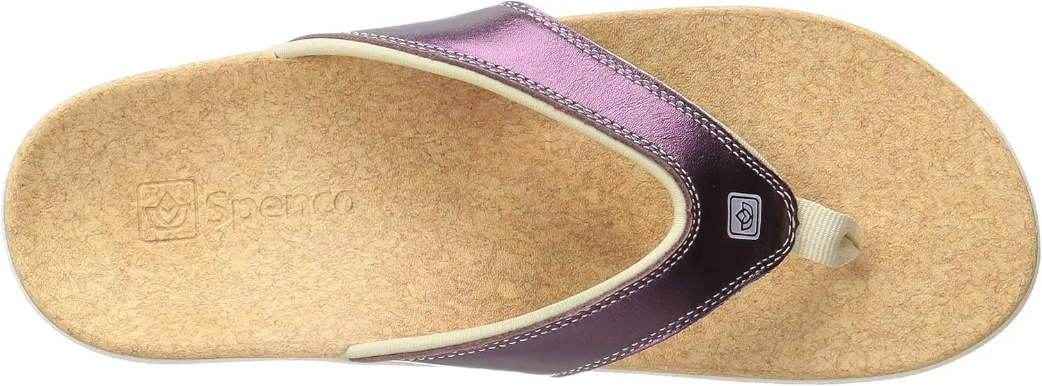 Spenco Women's Yumi Metallic Sandal