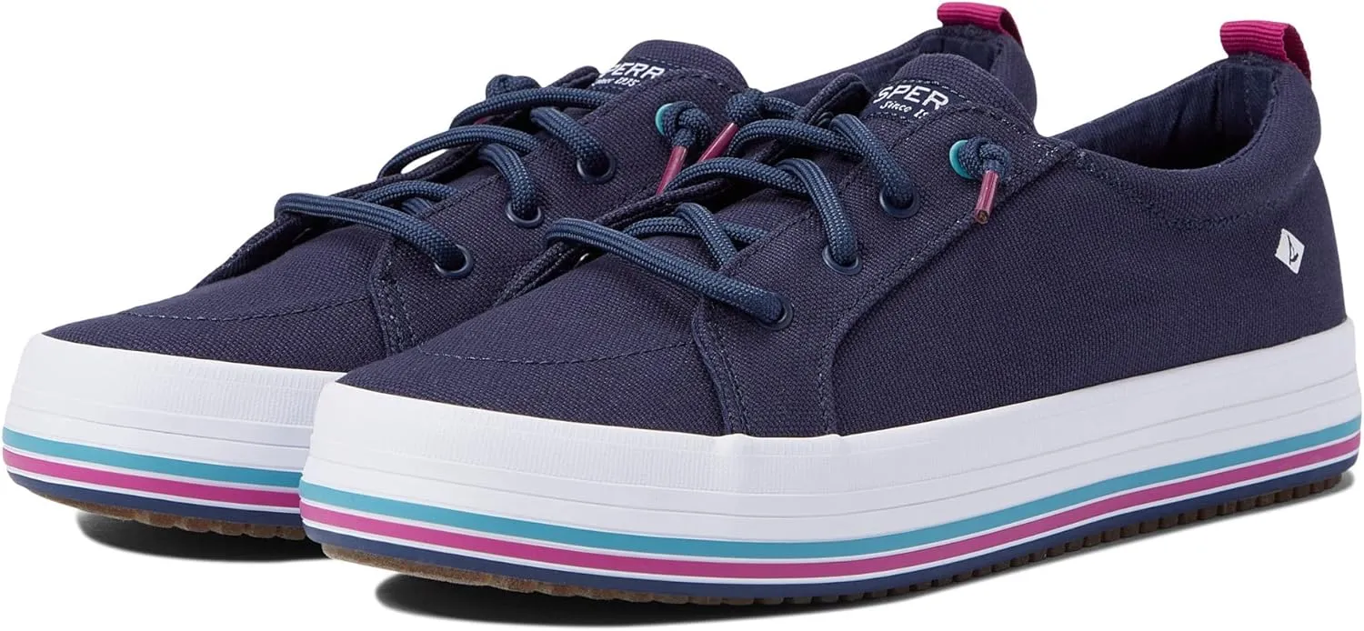 Sperry Unisex-Child Crest Vibe Platform Sneaker