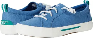 Sperry Womens Pier Wave LTT Rip Stop Slip On Casual and Fashion Sneakers Blue