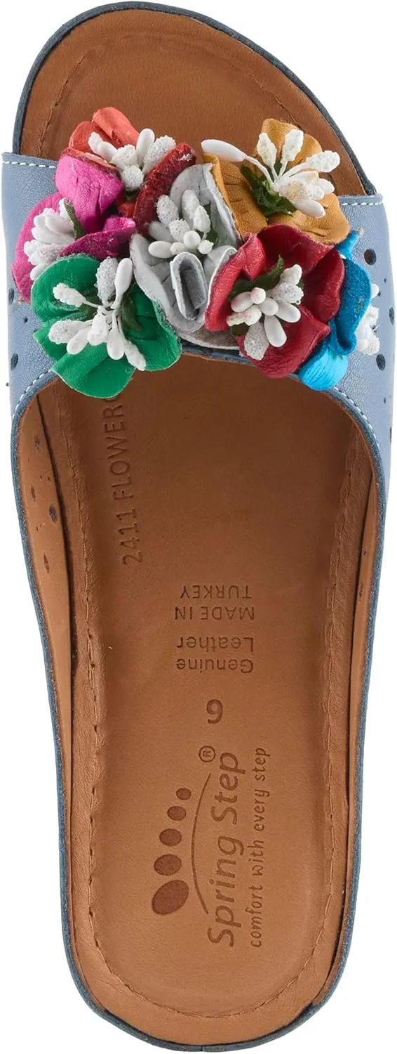 Spring Step Women's Flowerchild Slide Sandal
