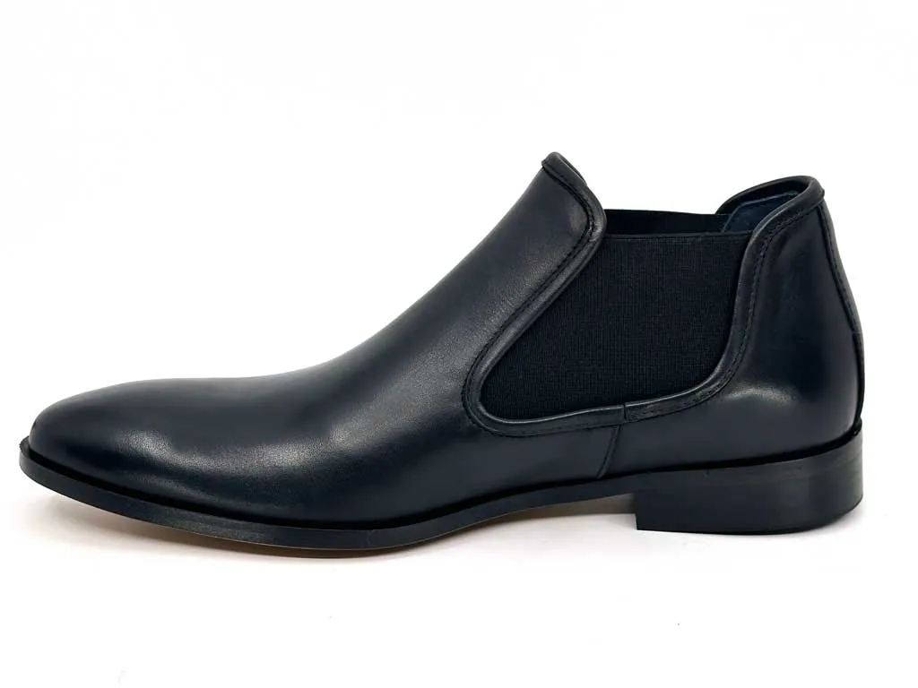 Steven Black Men's Low Cut Chelsea Boots