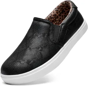 STQ Slip On Shoes for Women Comfort Fall Loafers Soft Business Casual Sneakers