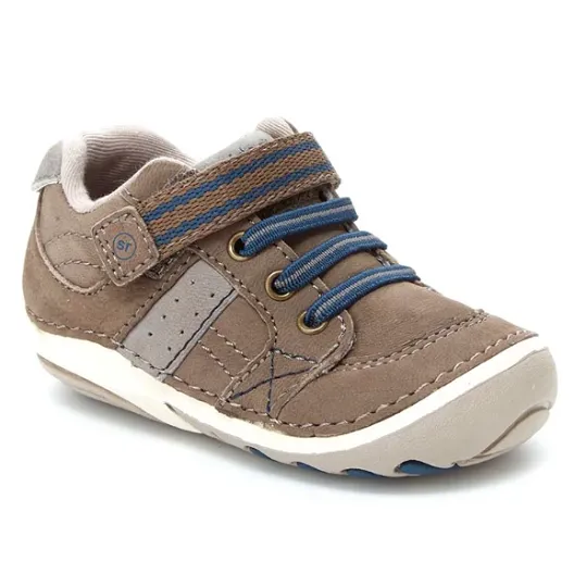STRIDE RITE SM ARTIE WHITE/NAVY | SOFT MOTION