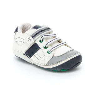 STRIDE RITE SM ARTIE WHITE/NAVY | SOFT MOTION