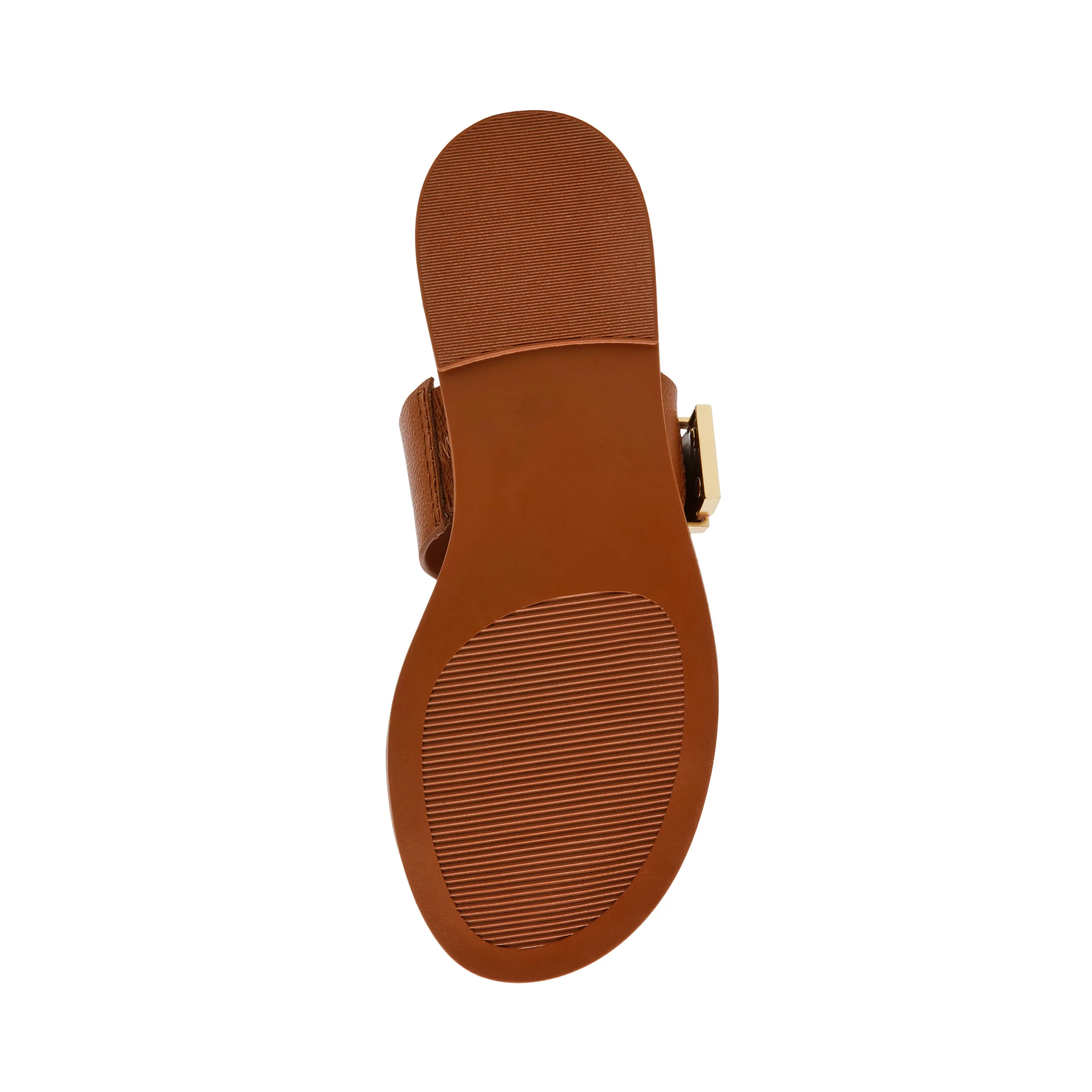 STRIDER COGNAC LEATHER SANDALS
