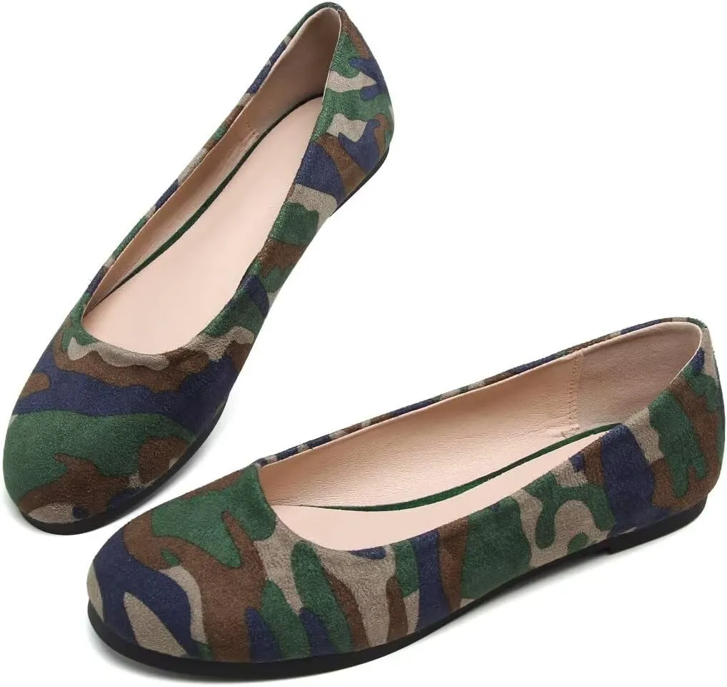 Stunner Women Cute Slip-On Ballet Shoes Soft Solid Classic Pointed Toe Flats
