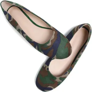 Stunner Women Cute Slip-On Ballet Shoes Soft Solid Classic Pointed Toe Flats