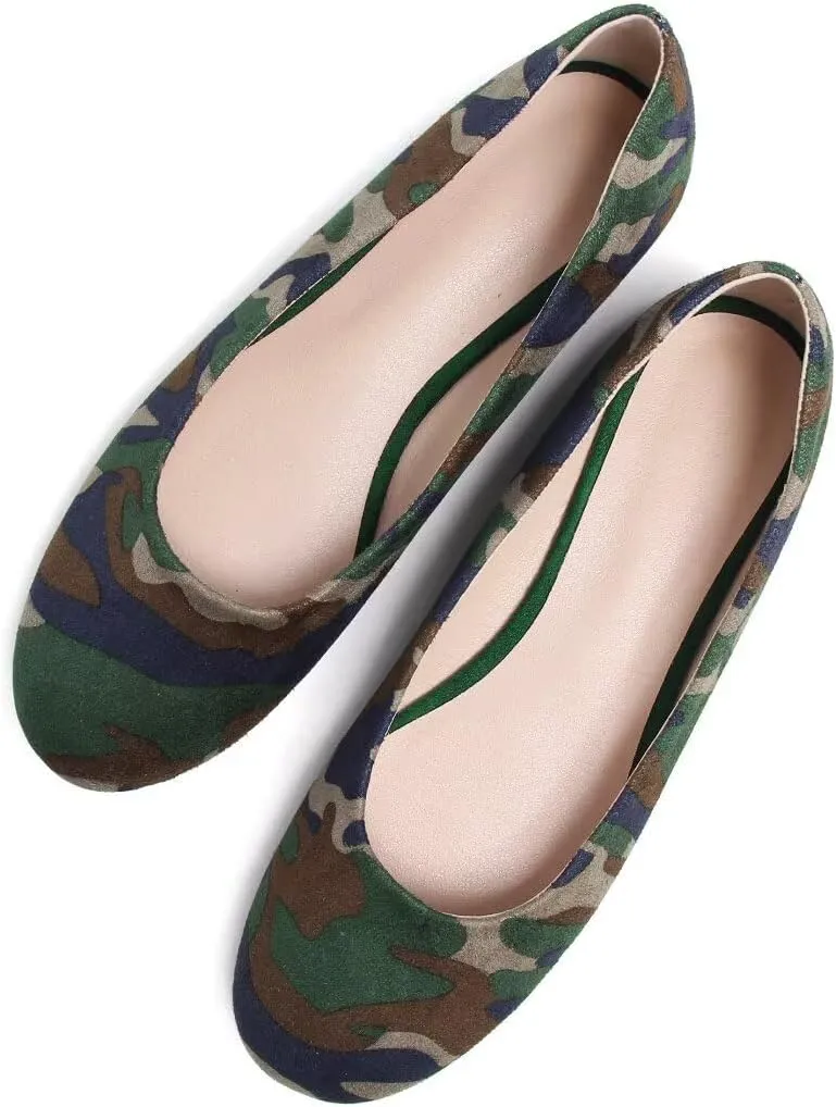 Stunner Women Cute Slip-On Ballet Shoes Soft Solid Classic Pointed Toe Flats