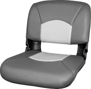 Tempress 45608 All-Weather High-Back Boat Seat - Charcoal/Gray