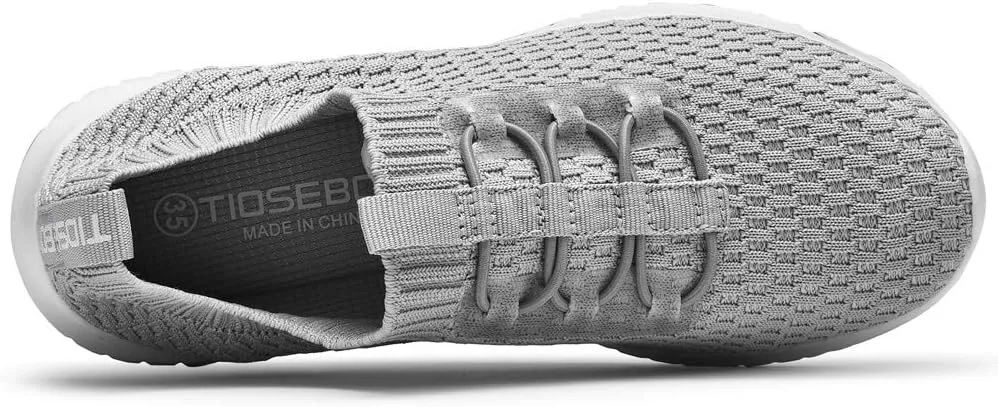 TIOSEBON Women's Slip On Walking Shoes Lightweight Casual Running Sneakers