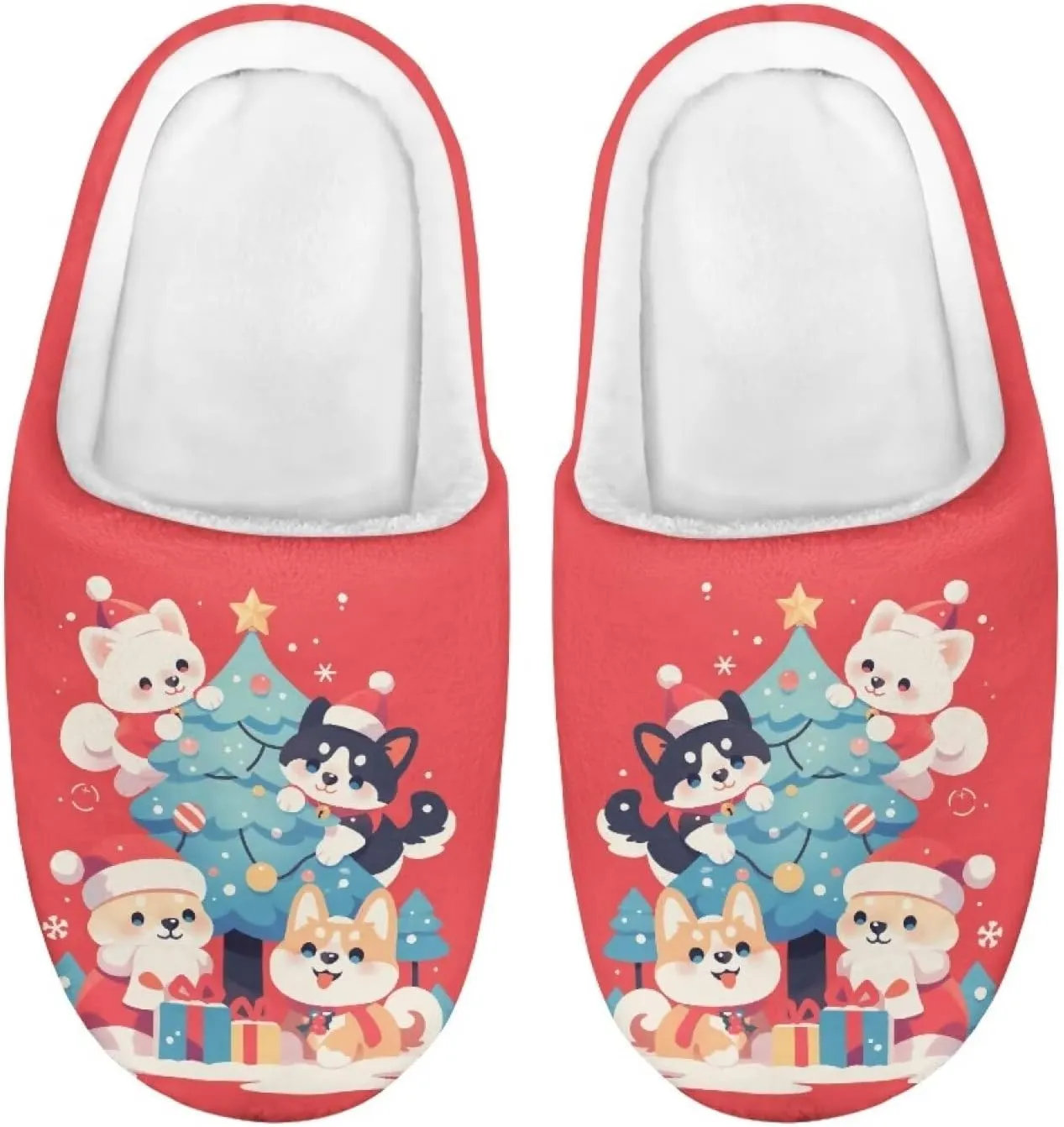 Toddler Cat Slippers, Non-Slip, Soft, Plush, Winter, US Toddler Size, Unisex, Children, Slippers