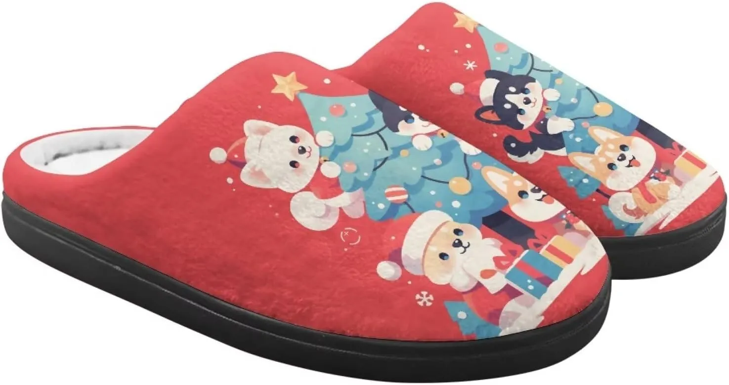Toddler Cat Slippers, Non-Slip, Soft, Plush, Winter, US Toddler Size, Unisex, Children, Slippers