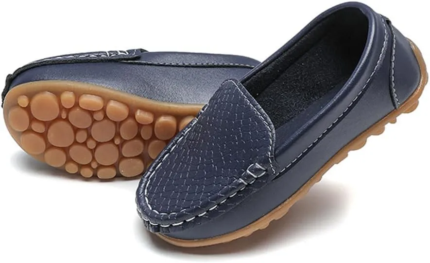 Toddler Slip-on Shoes Boys Loafers Candy Colors Girls Moccasins