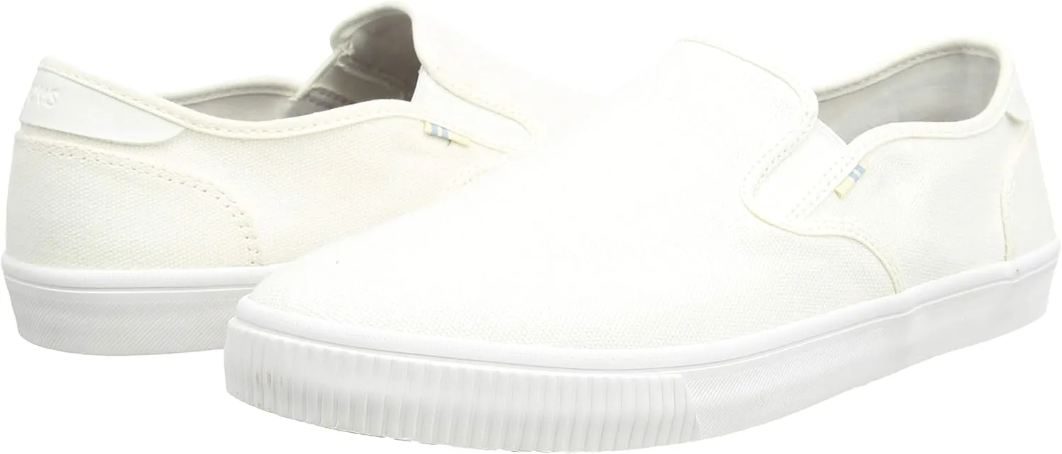 TOMS Mens Baja Slip On Sneakers Shoes Casual - Black