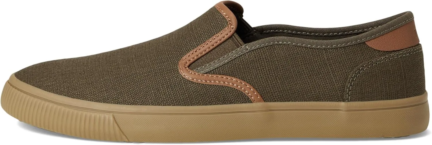 TOMS Mens Baja Slip On Sneakers Shoes Casual - Black