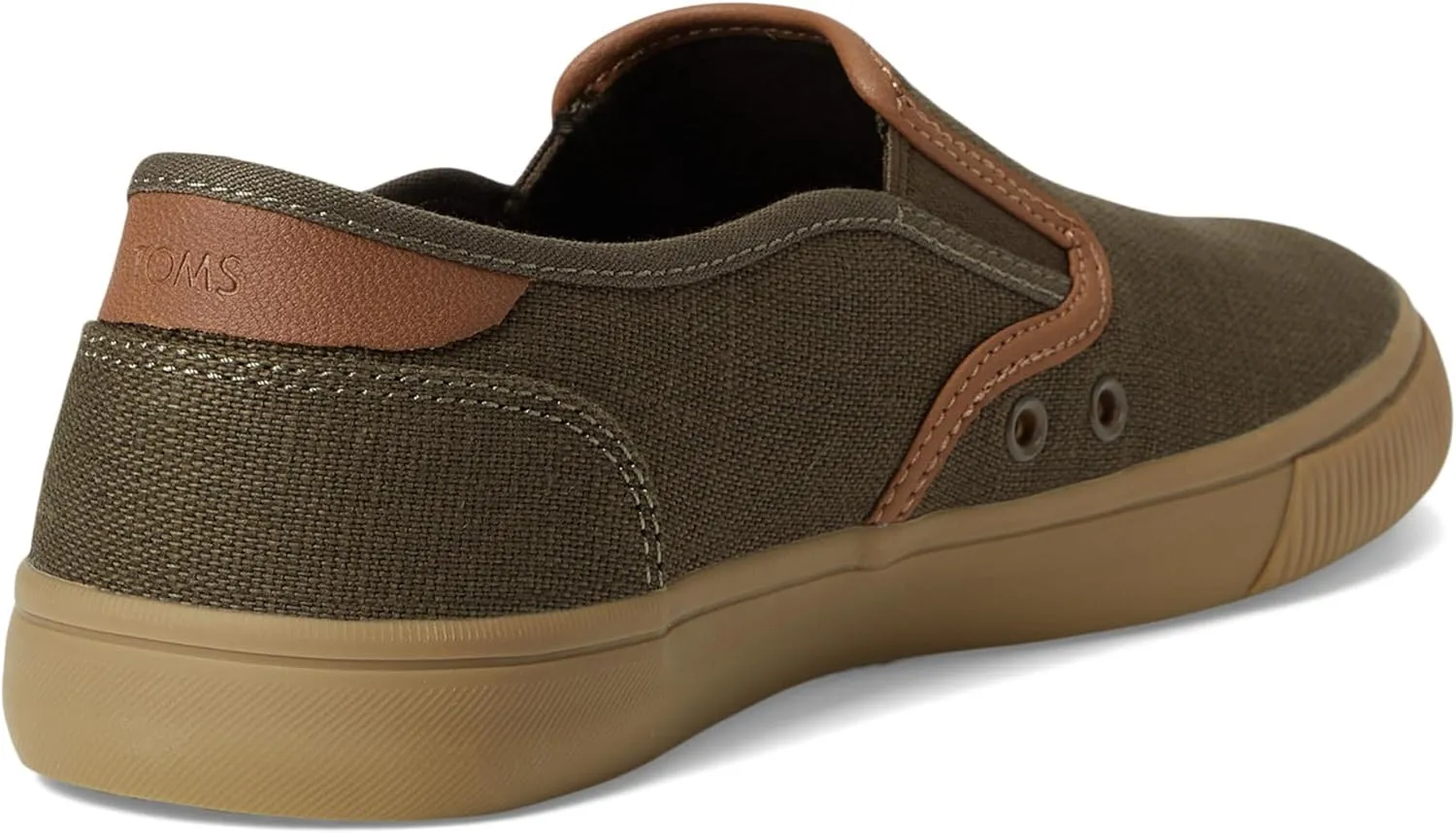 TOMS Mens Baja Slip On Sneakers Shoes Casual - Black