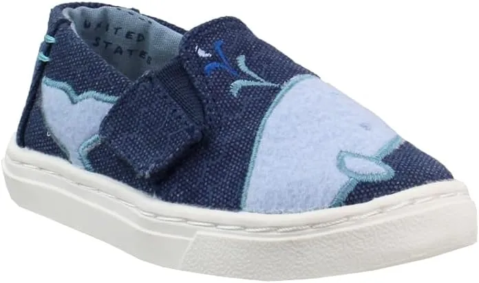 TOMS Toddler Boys Luca Slip On Sneakers Shoes Casual - Grey