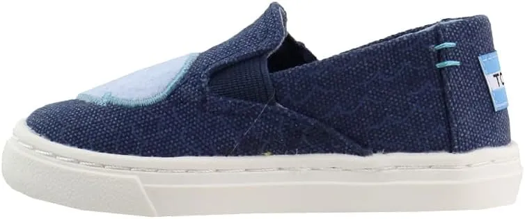 TOMS Toddler Boys Luca Slip On Sneakers Shoes Casual - Grey