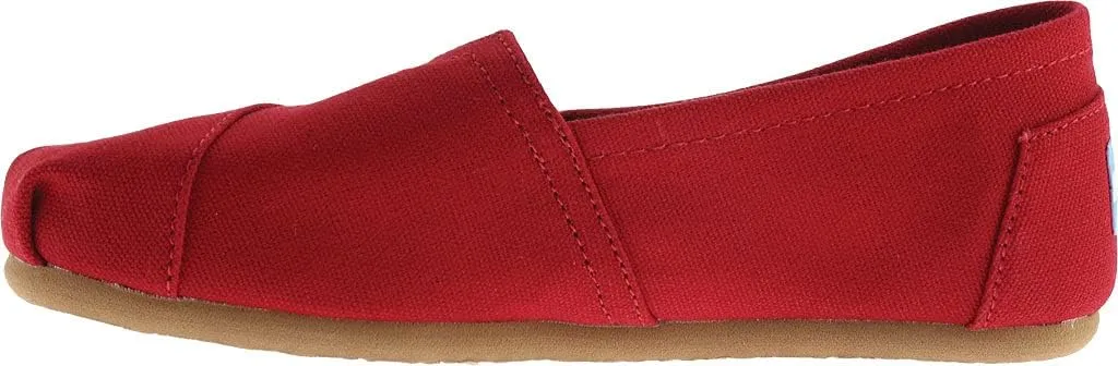 TOMS Womens Alpargata Geometric Slip On Flats Casual - Blue