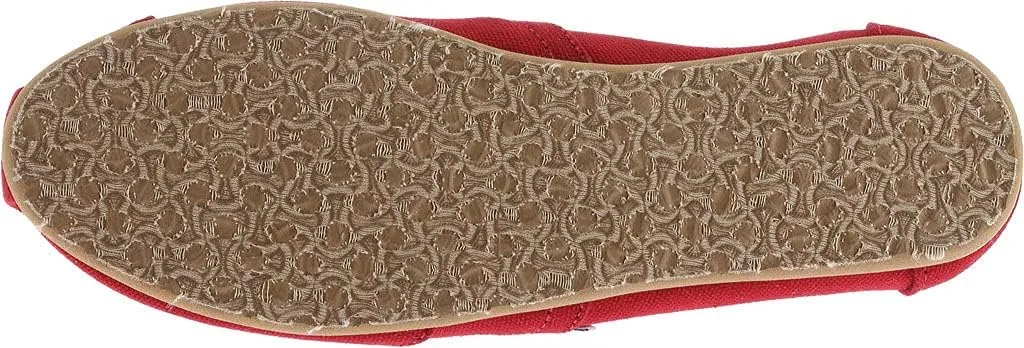 TOMS Womens Alpargata Geometric Slip On Flats Casual - Blue