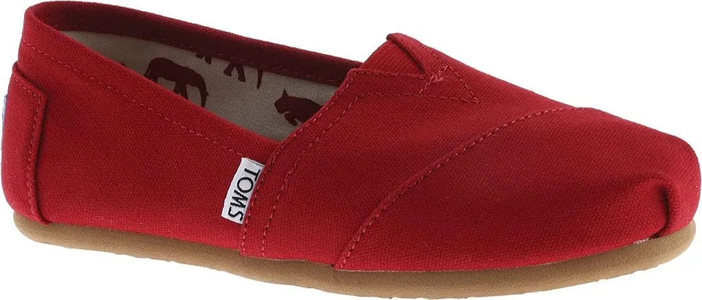 TOMS Womens Alpargata Geometric Slip On Flats Casual - Blue