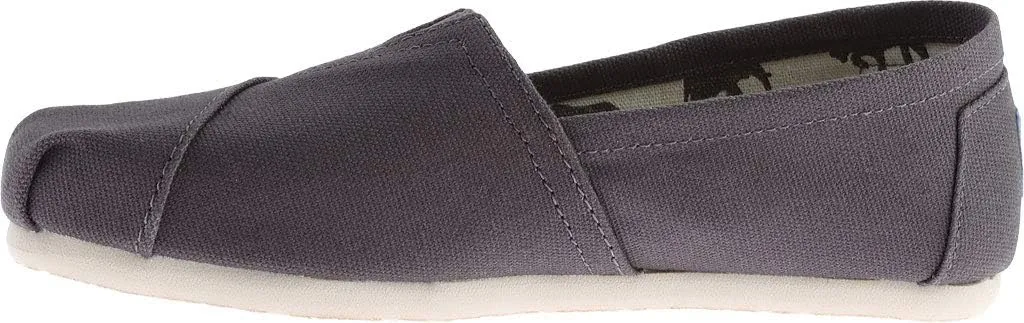 TOMS Womens Alpargata Geometric Slip On Flats Casual - Blue