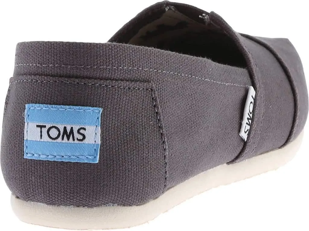 TOMS Womens Alpargata Geometric Slip On Flats Casual - Blue