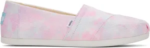 TOMS Womens Alpargata Graphic Slip On Flats Casual - Grey