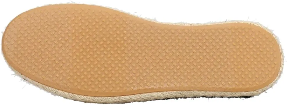 TOMS Womens Alpargata Rope Slip On Flats Casual - Black