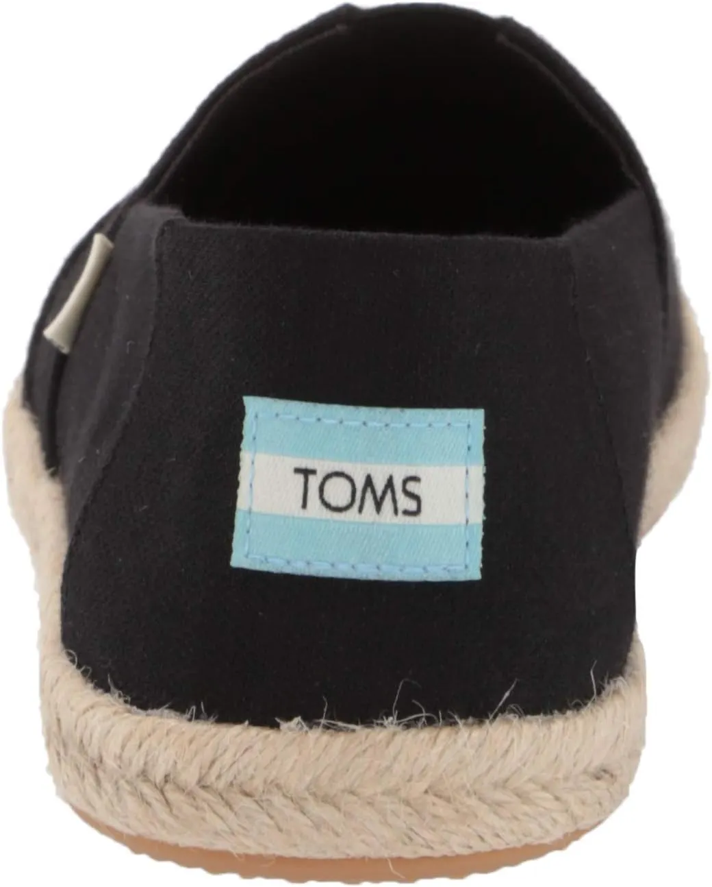 TOMS Womens Alpargata Rope Slip On Flats Casual - Grey