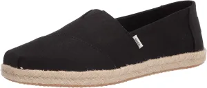 TOMS Womens Alpargata Rope Slip On Flats Casual - Grey