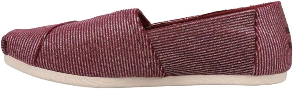 TOMS Womens Alpargata Slip On Flats Casual - Beige