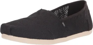 TOMS Womens Alpargata Slip On Flats Casual - Beige